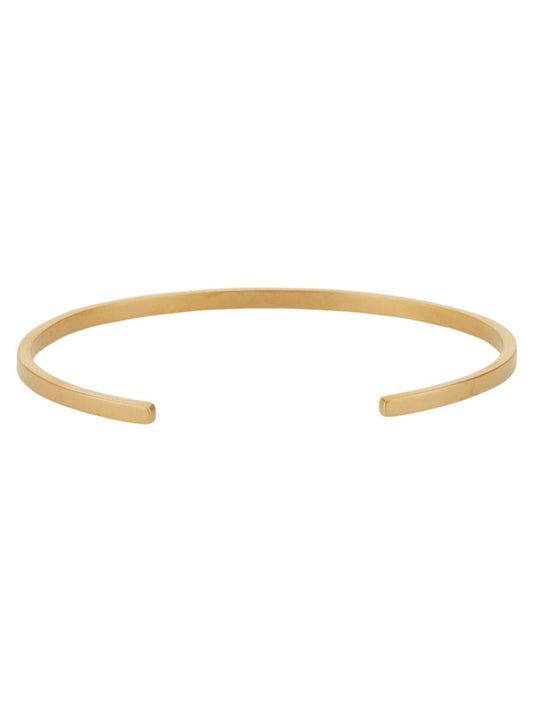 Maison Margiela Women Open Bracelet With Logo