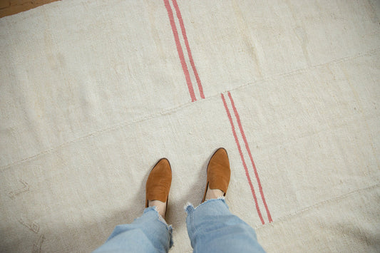 5.5x8.5 Vintage Hemp Kilim Carpet