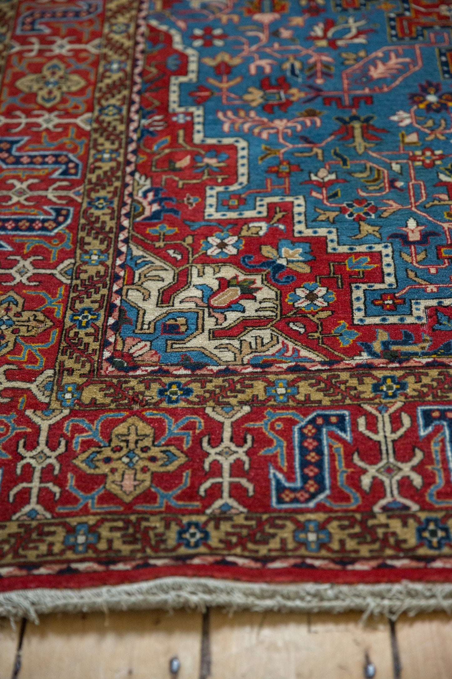 4.5x6.5 Vintage Qom Rug