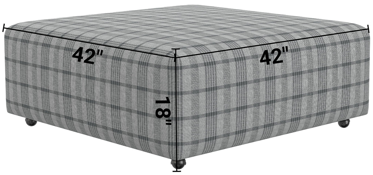 The Chappy Castered Cocktail Ottoman