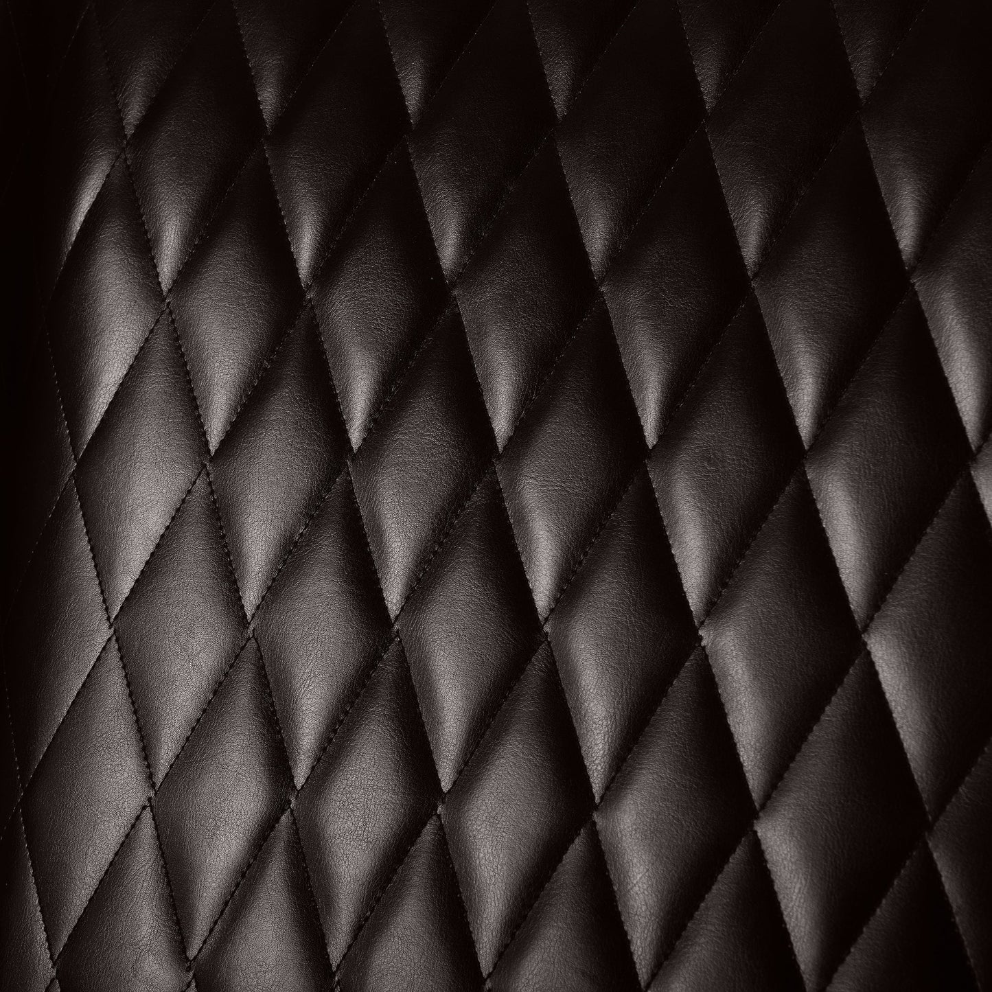 Accent Chair Wingback PU Leather Dark Brown High-Back Birch Legs 220 LB