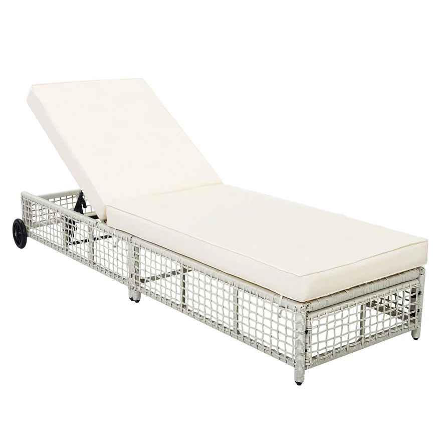 The Fairhaven All-Weather Woven Chaise Lounge
