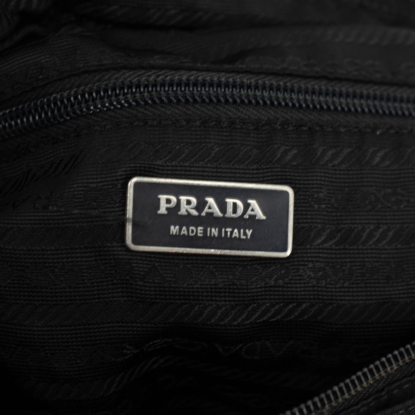 Prada Nylon Black Messenger Crossbody Bag #1767