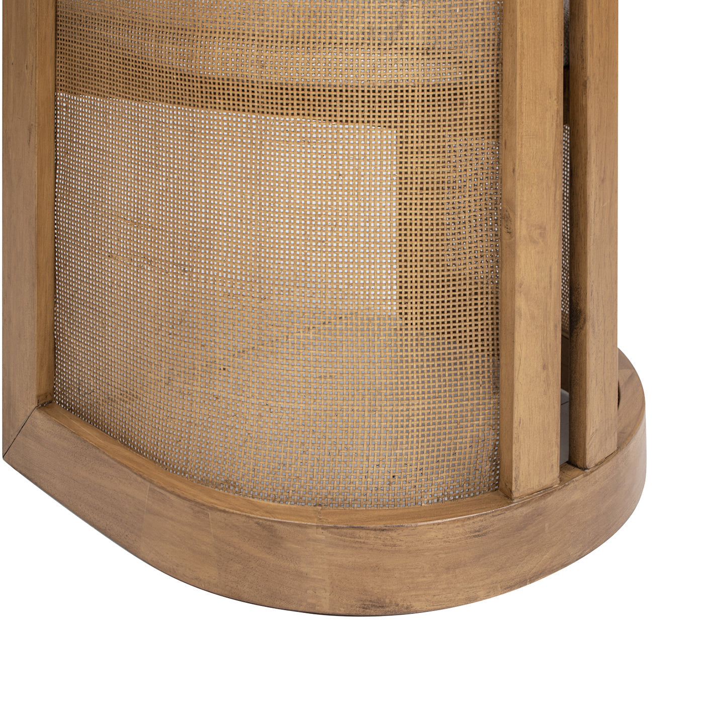 The Lilith Curved Rattan Dining Chair