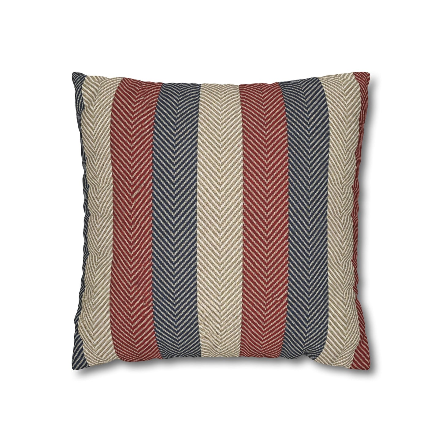 Americana Cabana Stripe Pillow Cover — Designed to bring effortless East Coast charm to beds, sofas, and sunrooms alike.