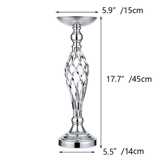 Table Candlesticks Gold Iron