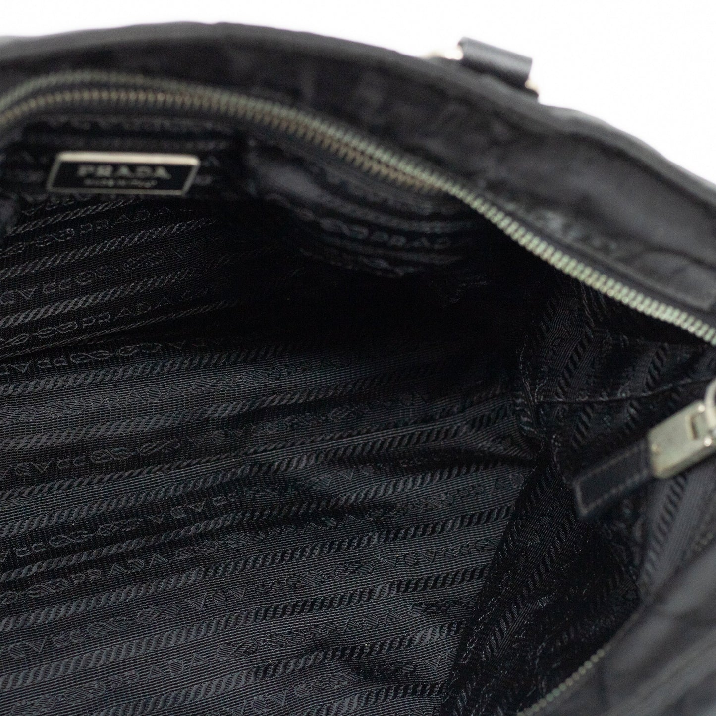 Prada Black Nylon Tessuto Shoulder Bag #1811
