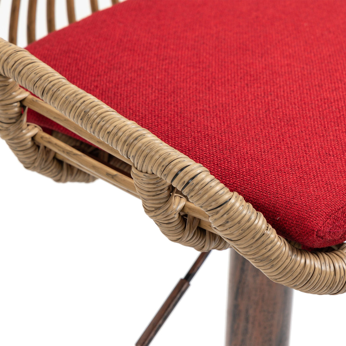 The Harbor Bar Adjustable Linen Swivel Stools — Set of 2