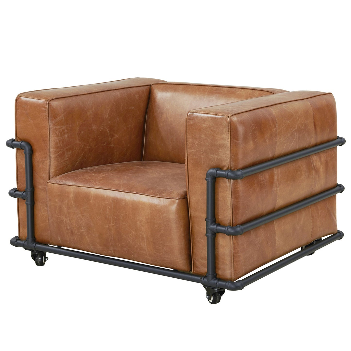 The Harrington Italian Leather Club Chair
