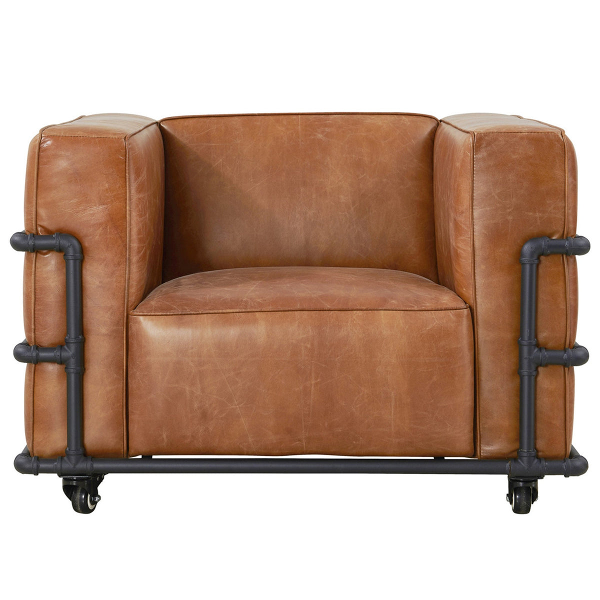 The Harrington Italian Leather Club Chair