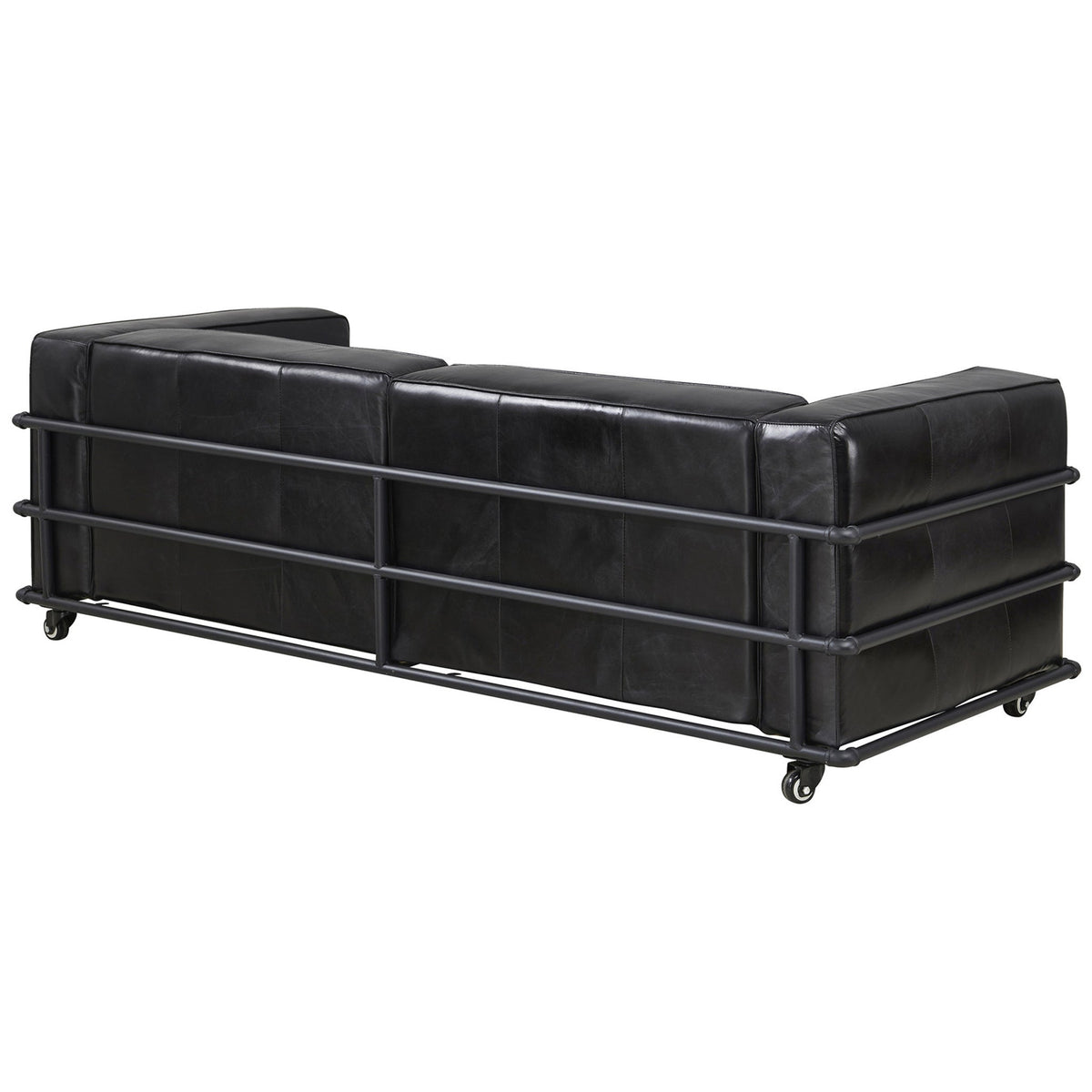 The Harrington Italian Leather Pipe-Frame Sofa