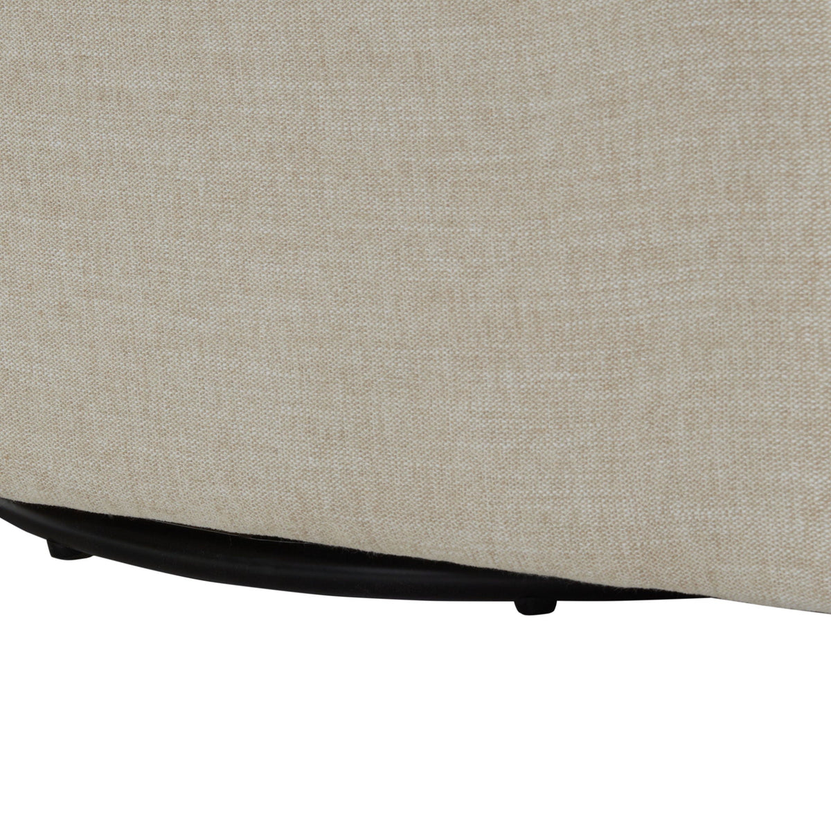 The Tolland Tailored Swivel Chair — Beige