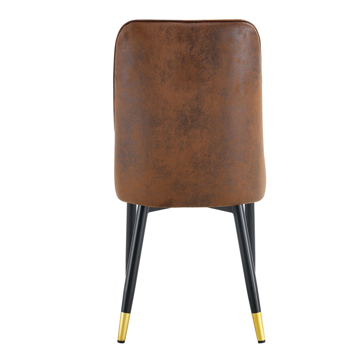 The Heritage Striped Suede Dining Chair — Set of 2