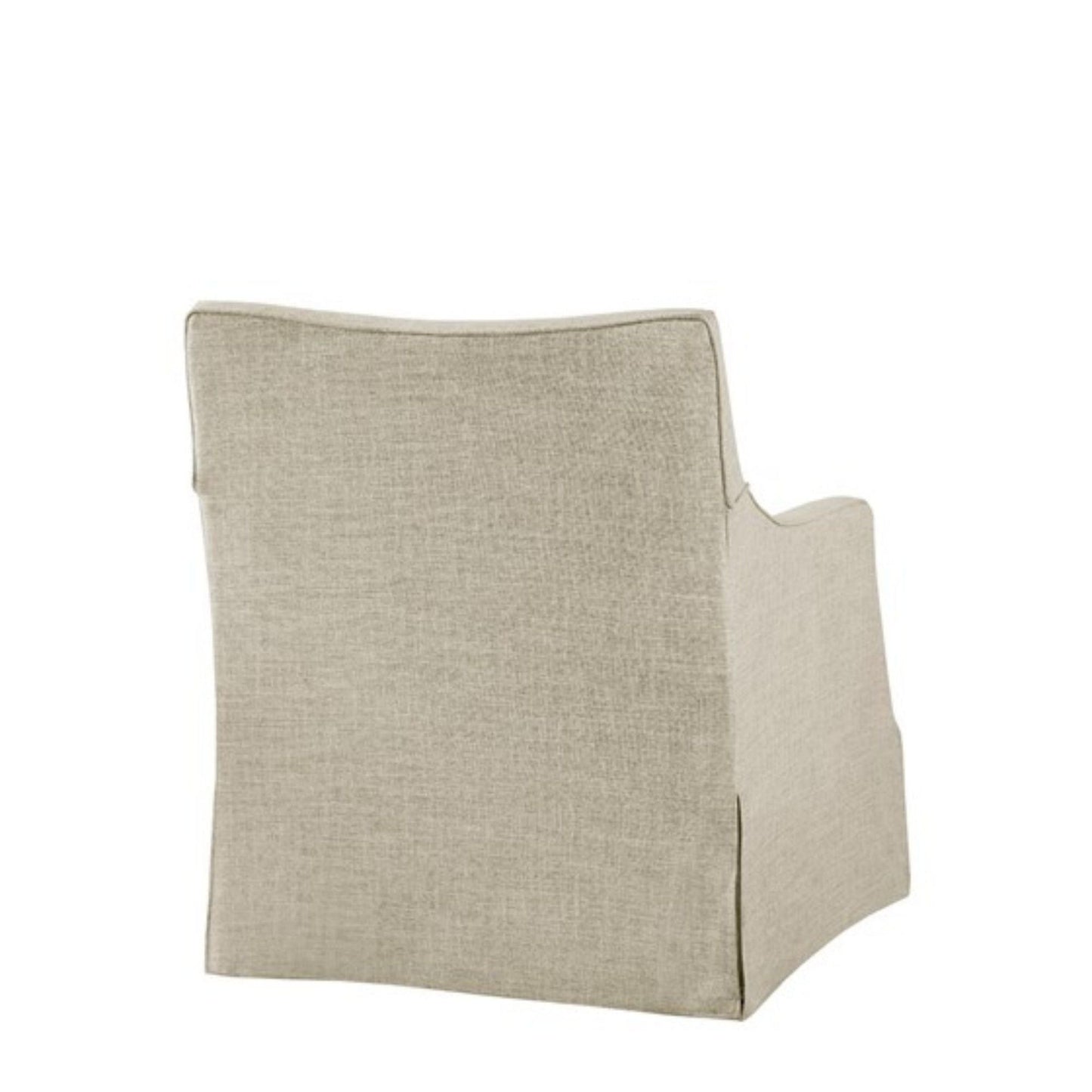 The London Skirted Swivel Chair