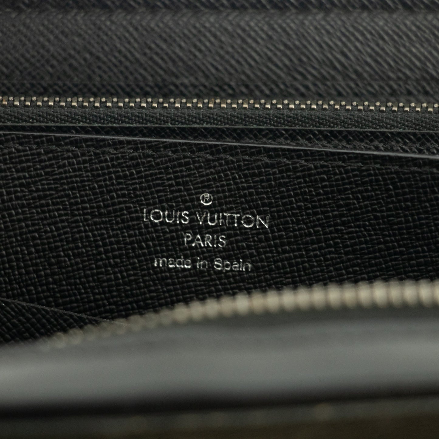 Louis Vuitton Monogram Eclipse Zippy XL Round Zipper Long Wallet #1964