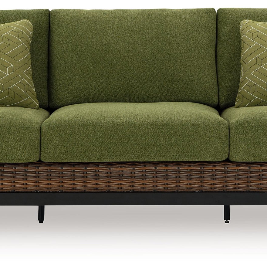 The Horizon Garden Woven Sofa