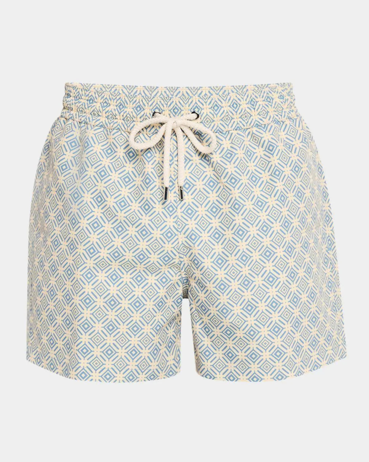 Sport Angora Trelica Print Swim Shorts