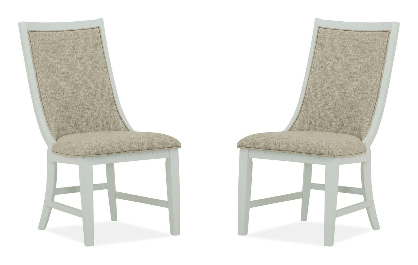 Heron Cove - Upholstered Host Side Chair (Set of 2) - Dark Brown