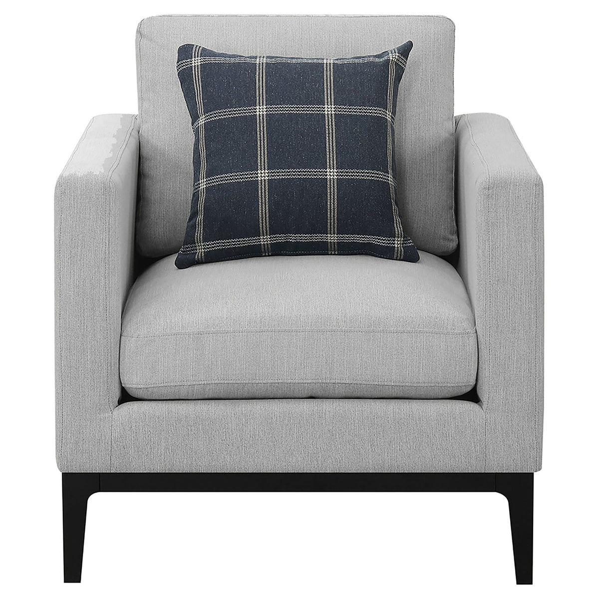 The Coastal Library Tailored Lounge Chair — Light Grey