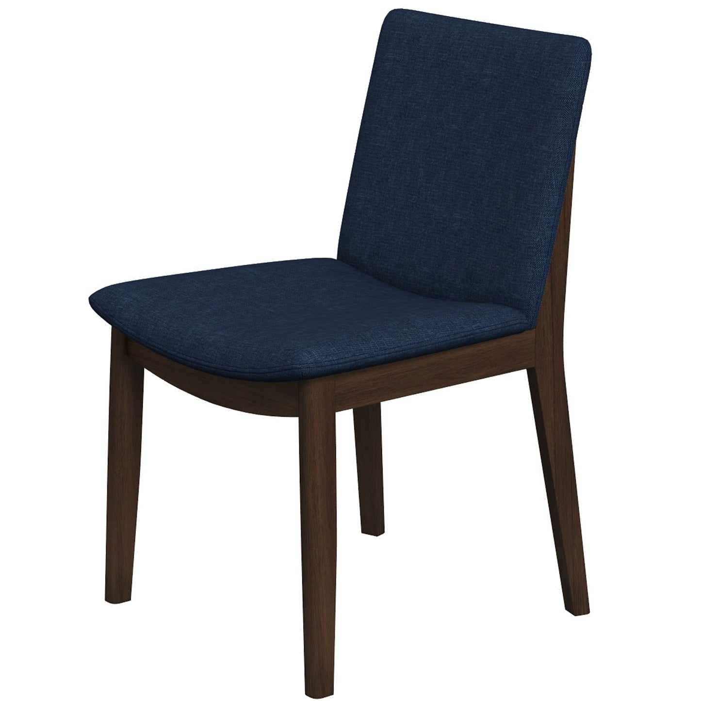 The Harwich Navy Linen Dining Chairs — Set of 2