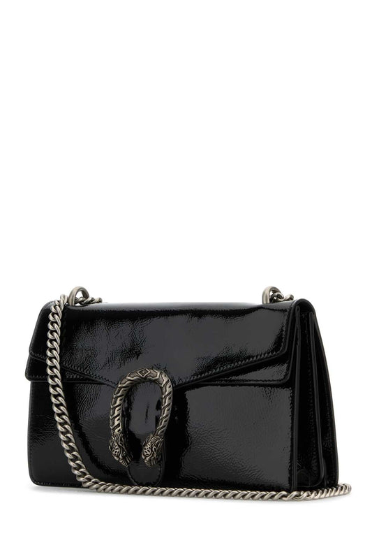Gucci Women Black Leather Small Dionysus Shoulder Bag