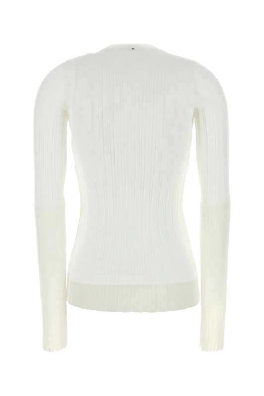 Sportmax Women White Organza Acino1234 Top