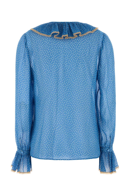Valentino Garavani Women Printed Silk Blouse
