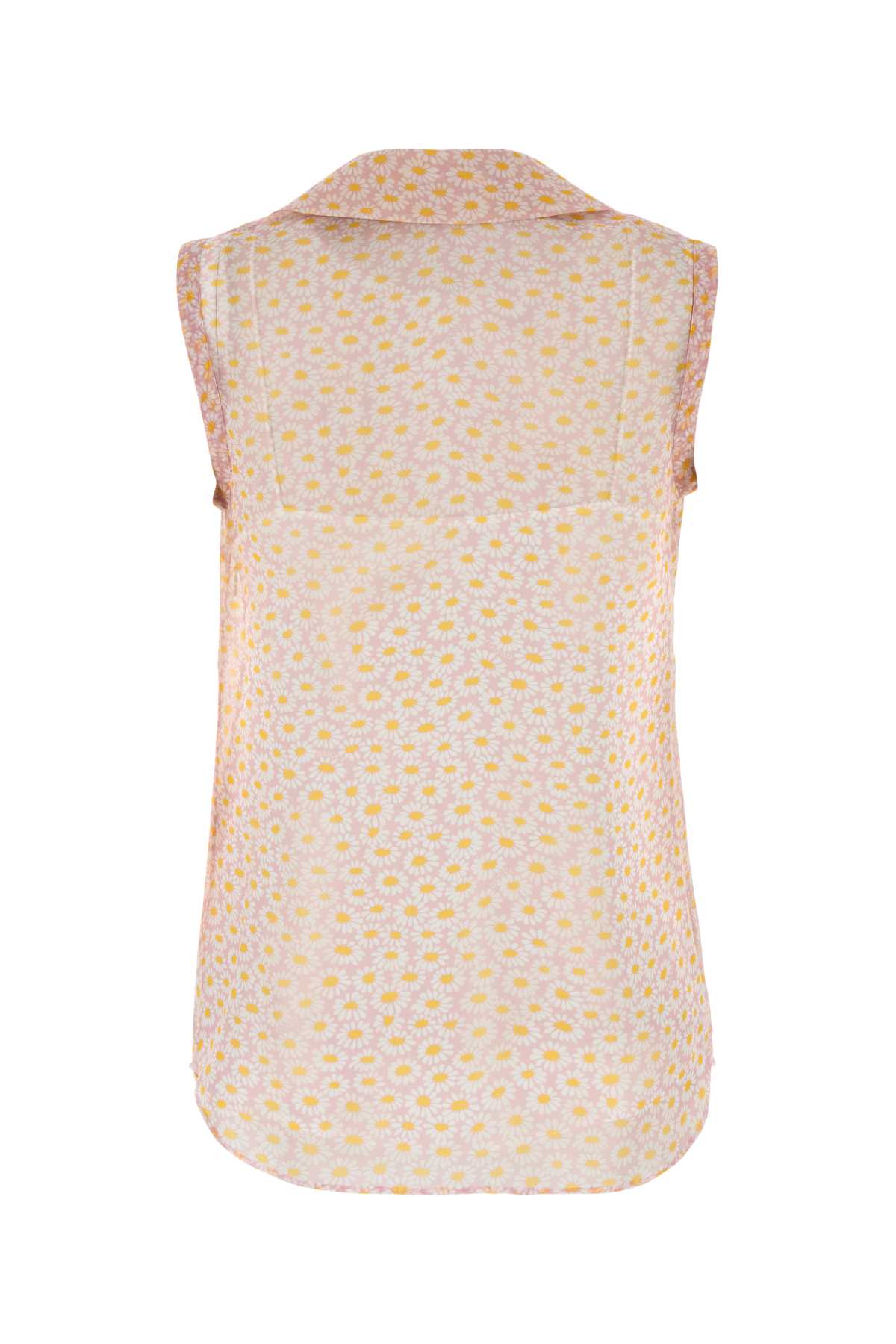 Gucci Printed Silk-Blend Crepe Shirt
