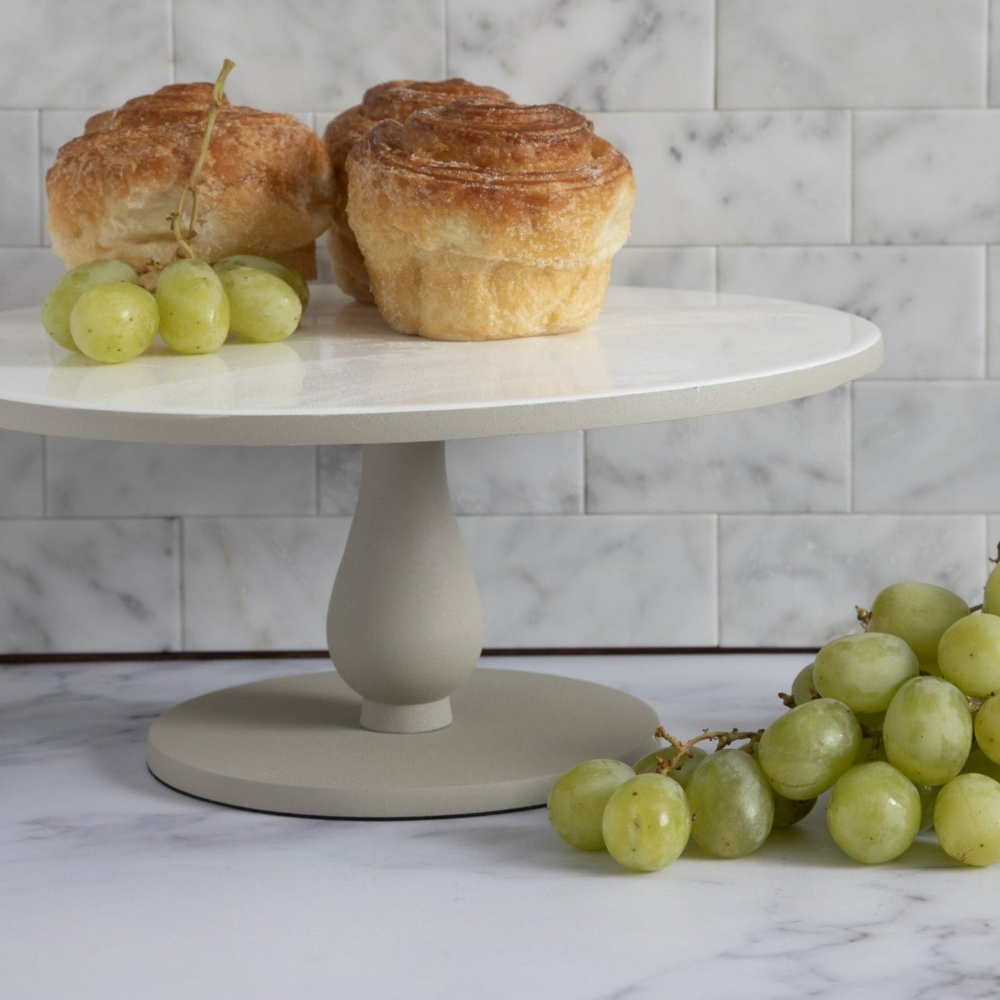 Easton Cake Stand, Dove