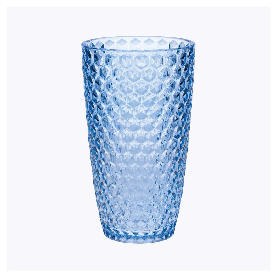 The Harbor House Diamond Cut Acrylic Tumbler Set — Set of 4