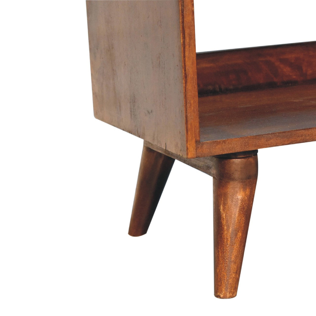 The Bridlewood Chestnut & Leather Bench