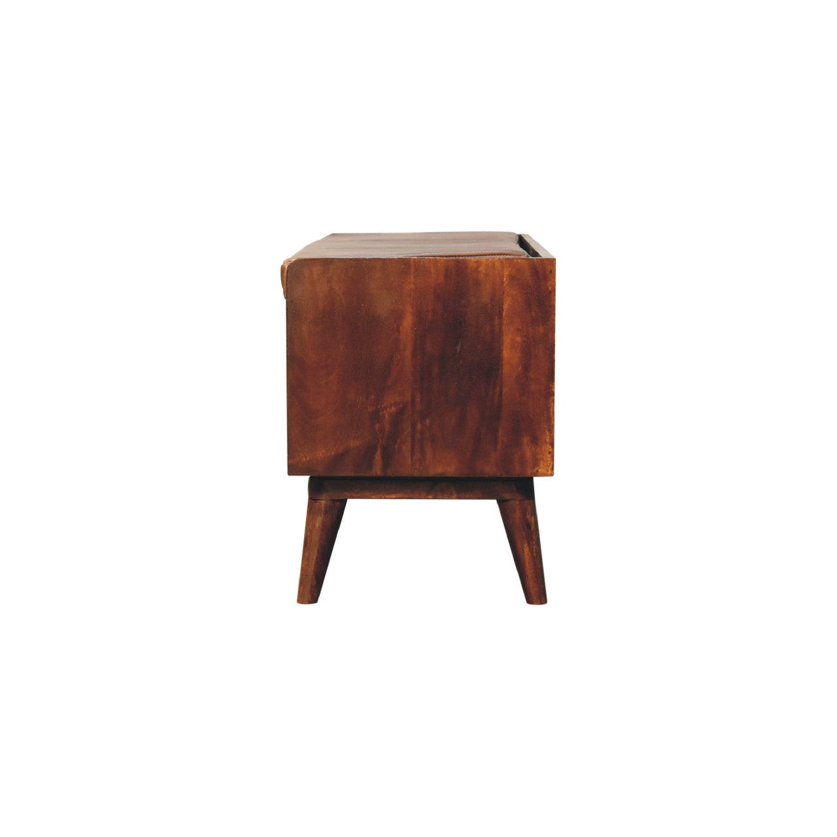 The Bridlewood Chestnut & Leather Bench