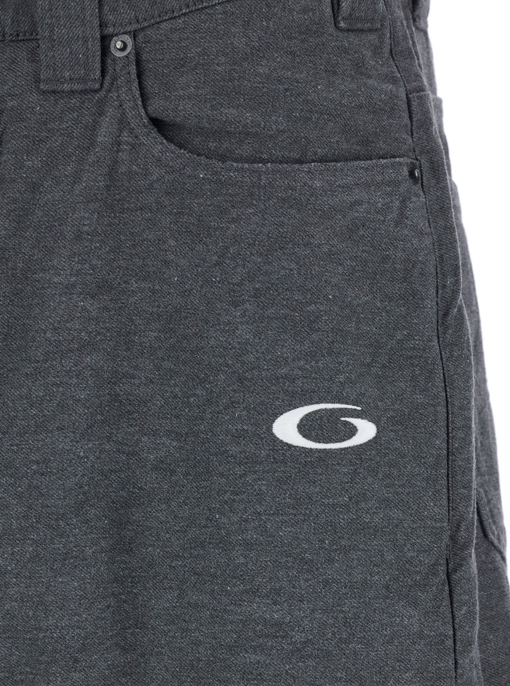 Balenciaga Men Grey Oversize Pants With Logo Detail On The Front And Logo Patch On The Rear In Cotton Man