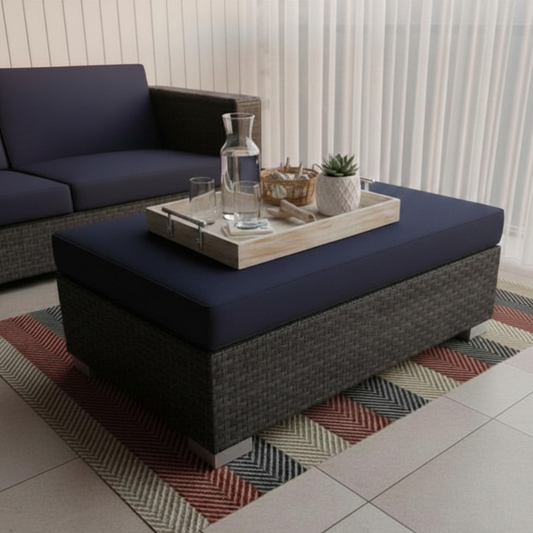 Americana Cabana Stripe Area Rug — A timeless striped foundation piece designed to bring warmth and coastal heritage into the home.