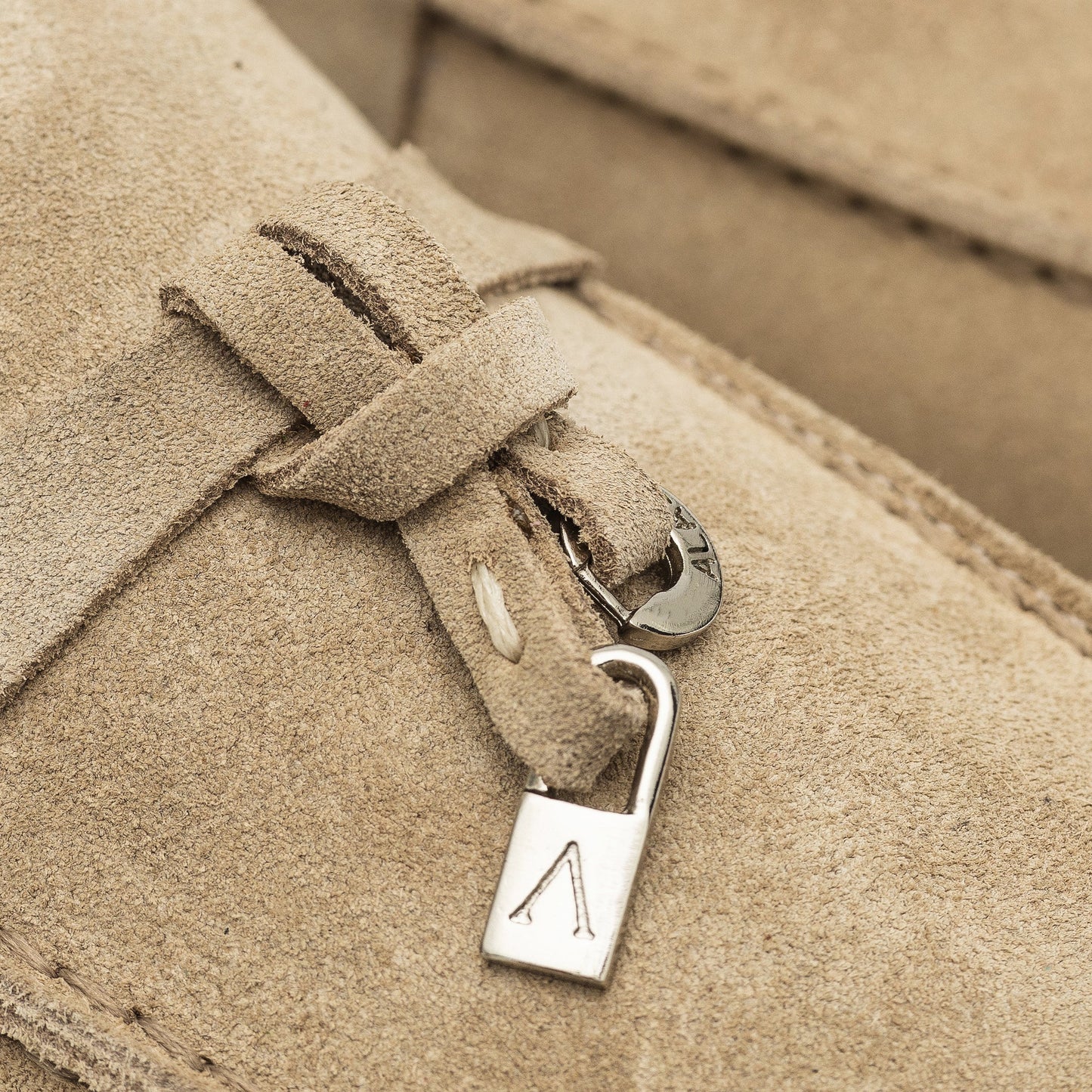 Torino Suede Loafers in Beige