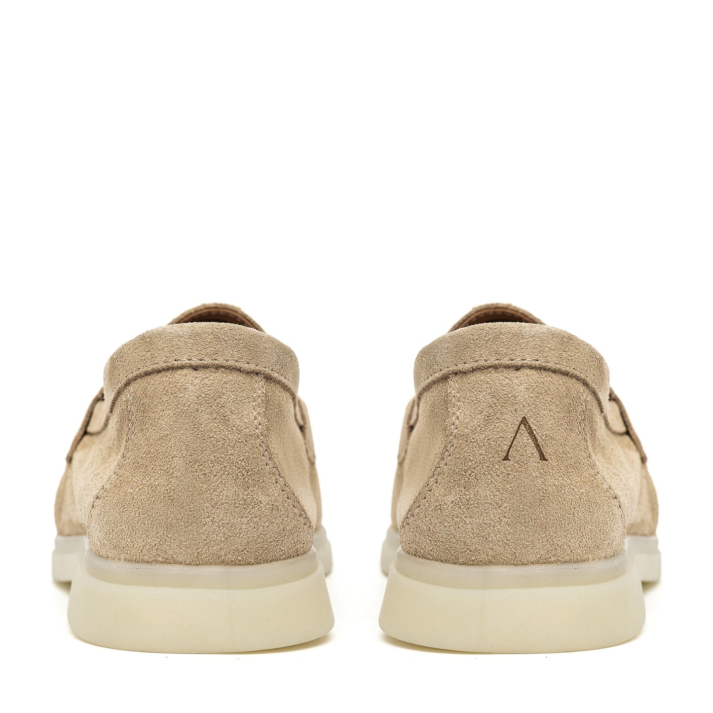Torino Suede Loafers in Beige
