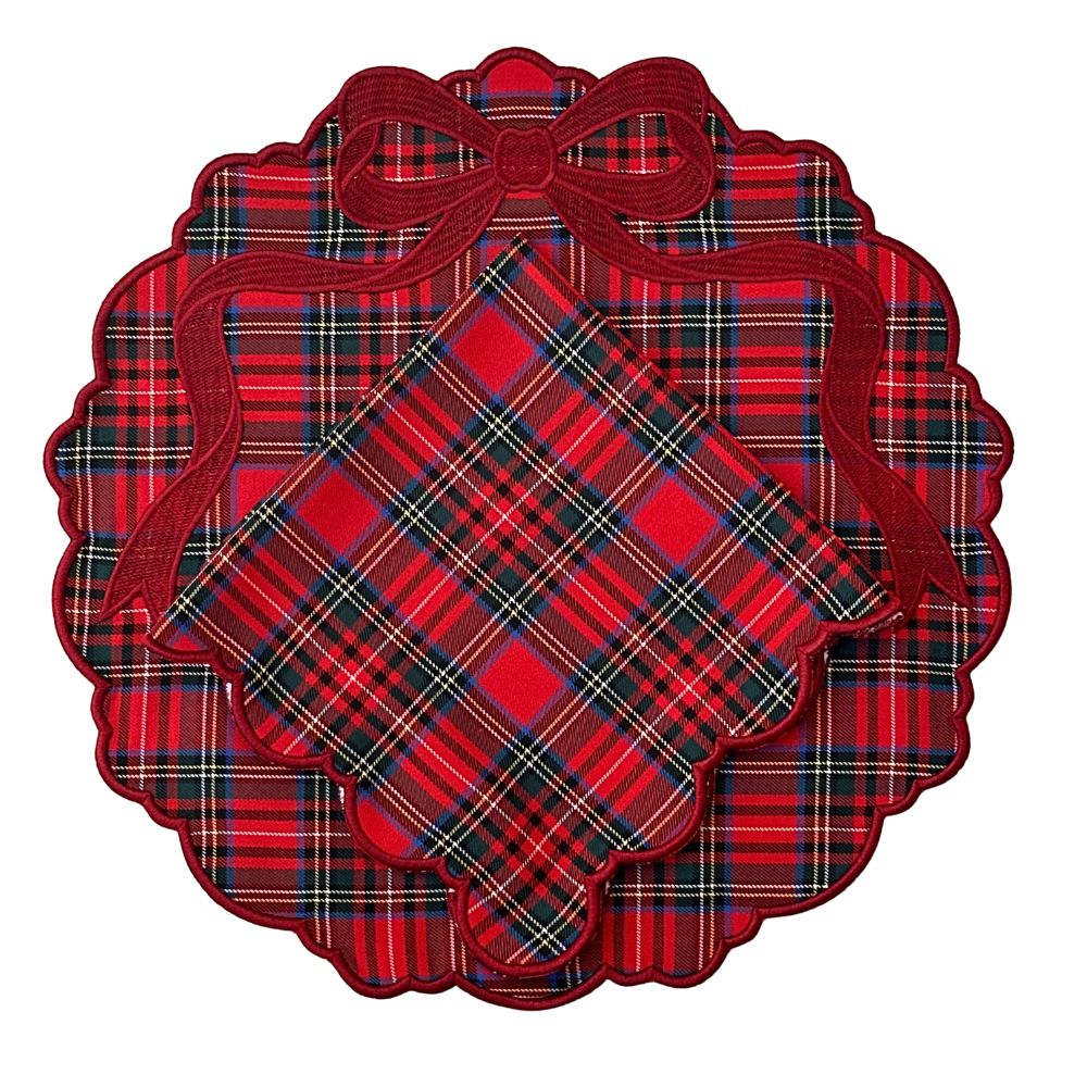 The Beau Napkin - Plaid (Set of 4)