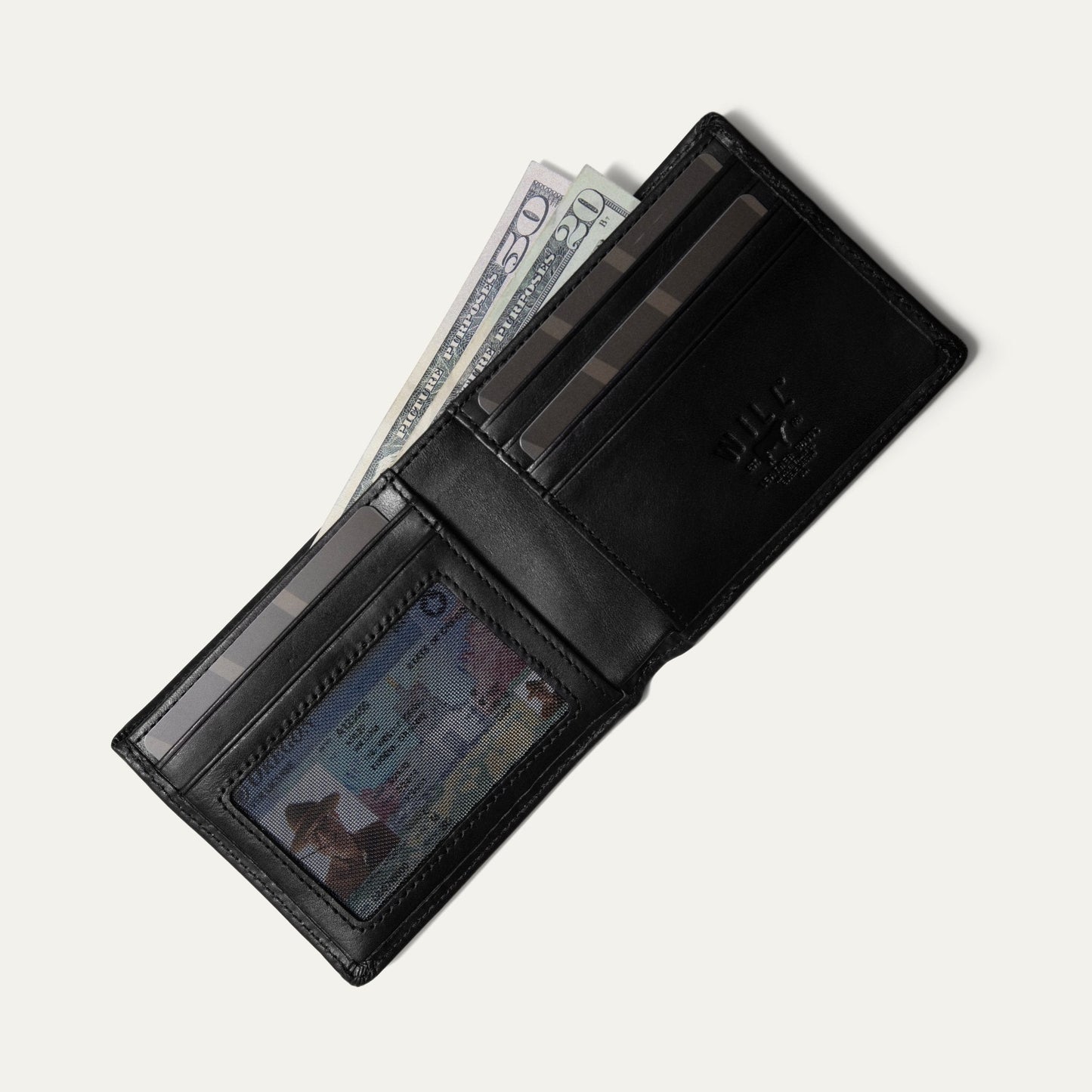 Billfold wallet Noir
