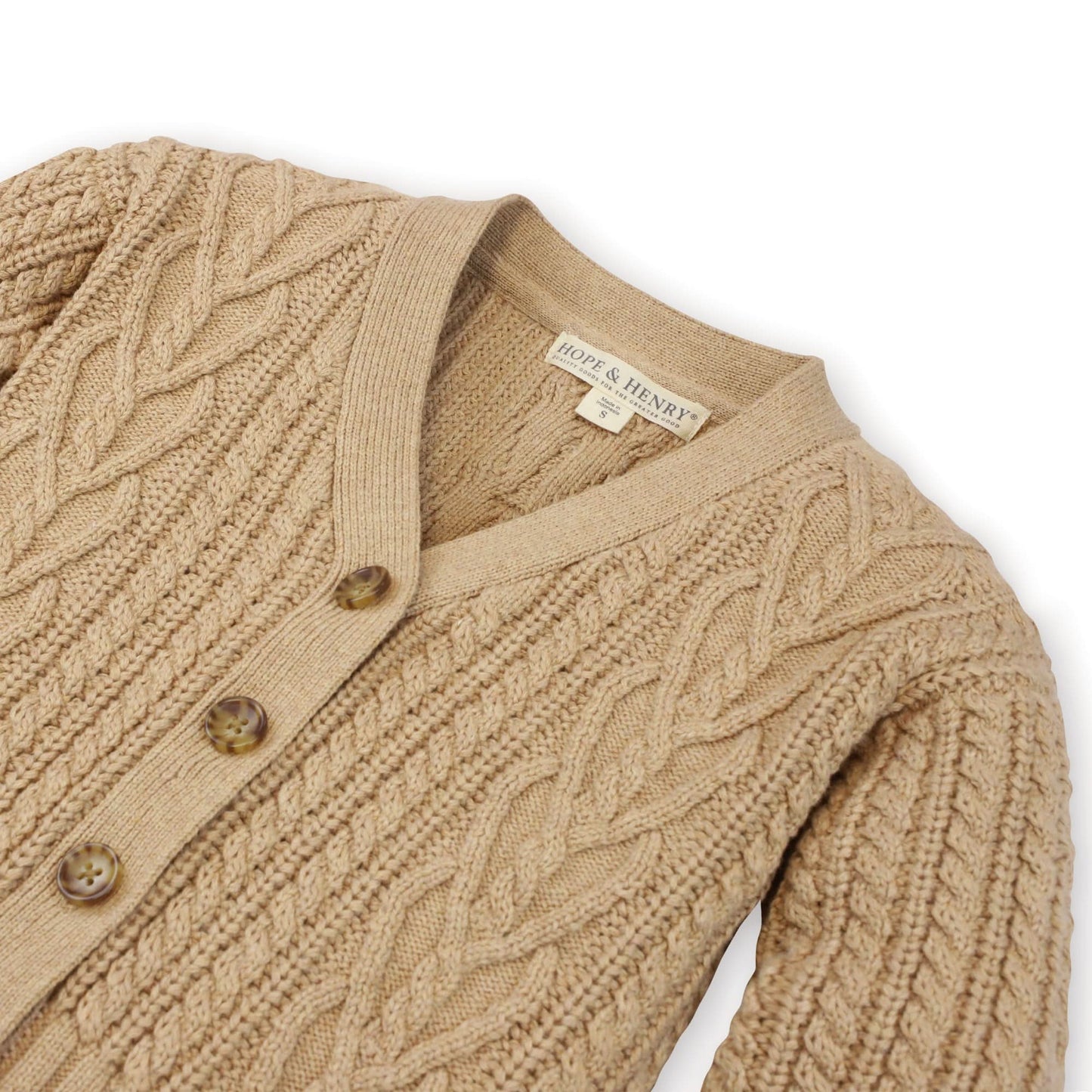 Chunky Cable Cardigan - Baby