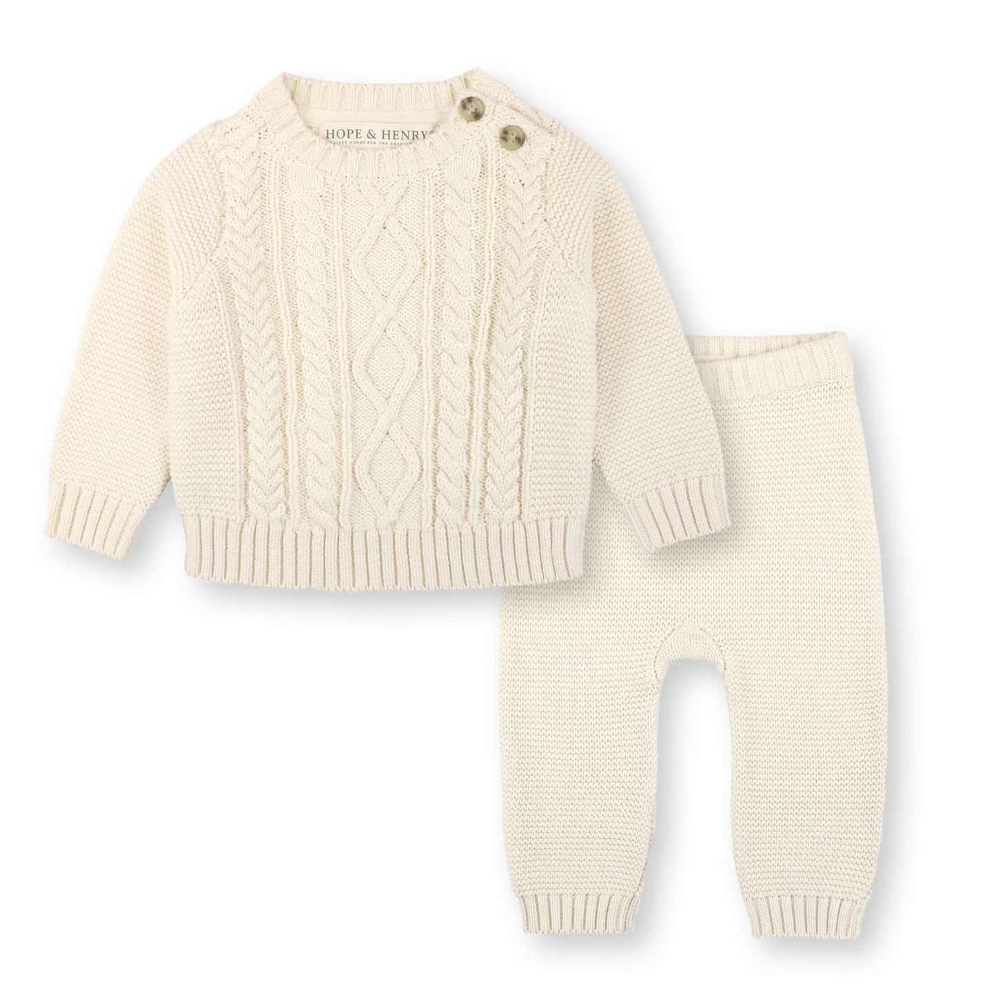 Cable Sweater and Legging Set