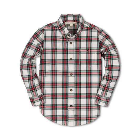 Stretch Poplin Button Down Shirt