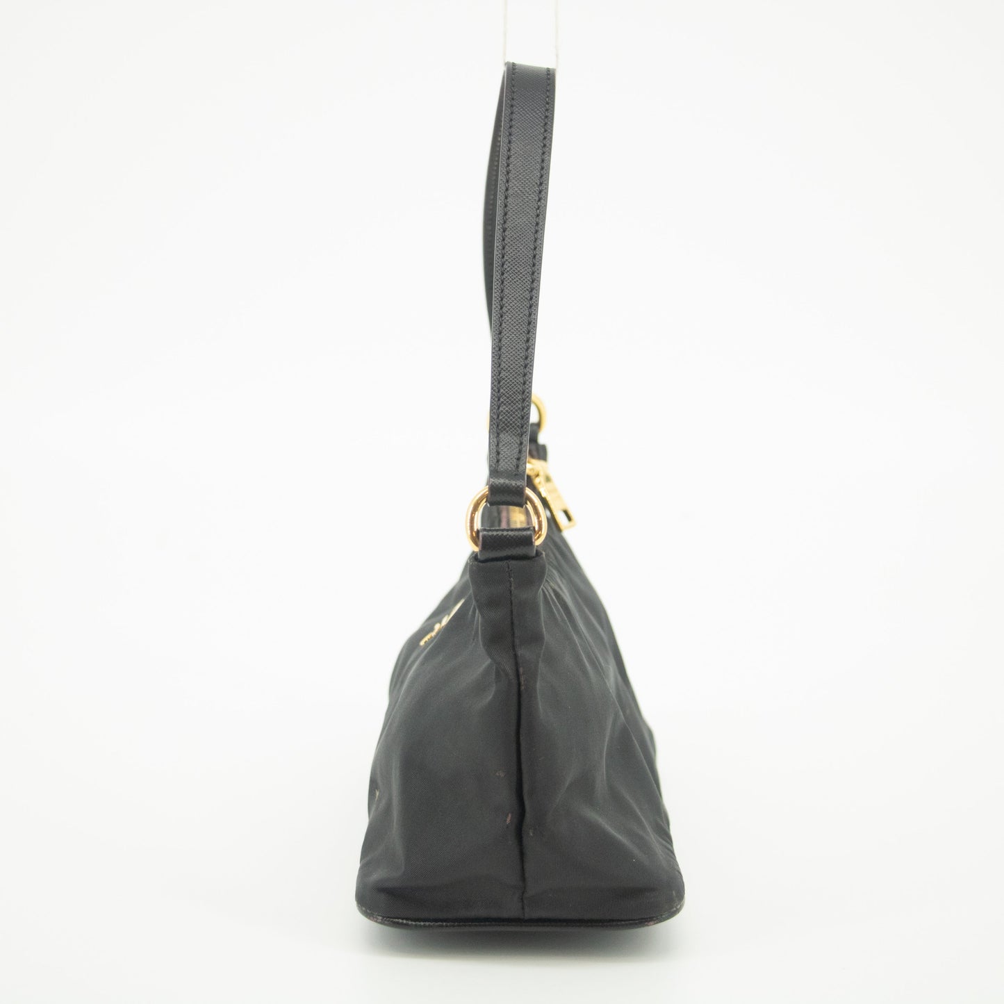 Prada Black Nylon Tessuto Pochette Bag #2308