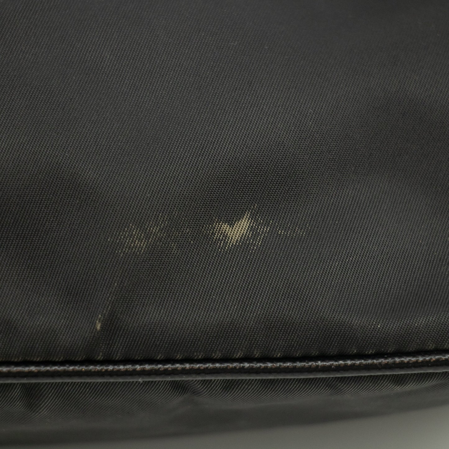 Prada Black Nylon Tessuto Pochette Bag #2308
