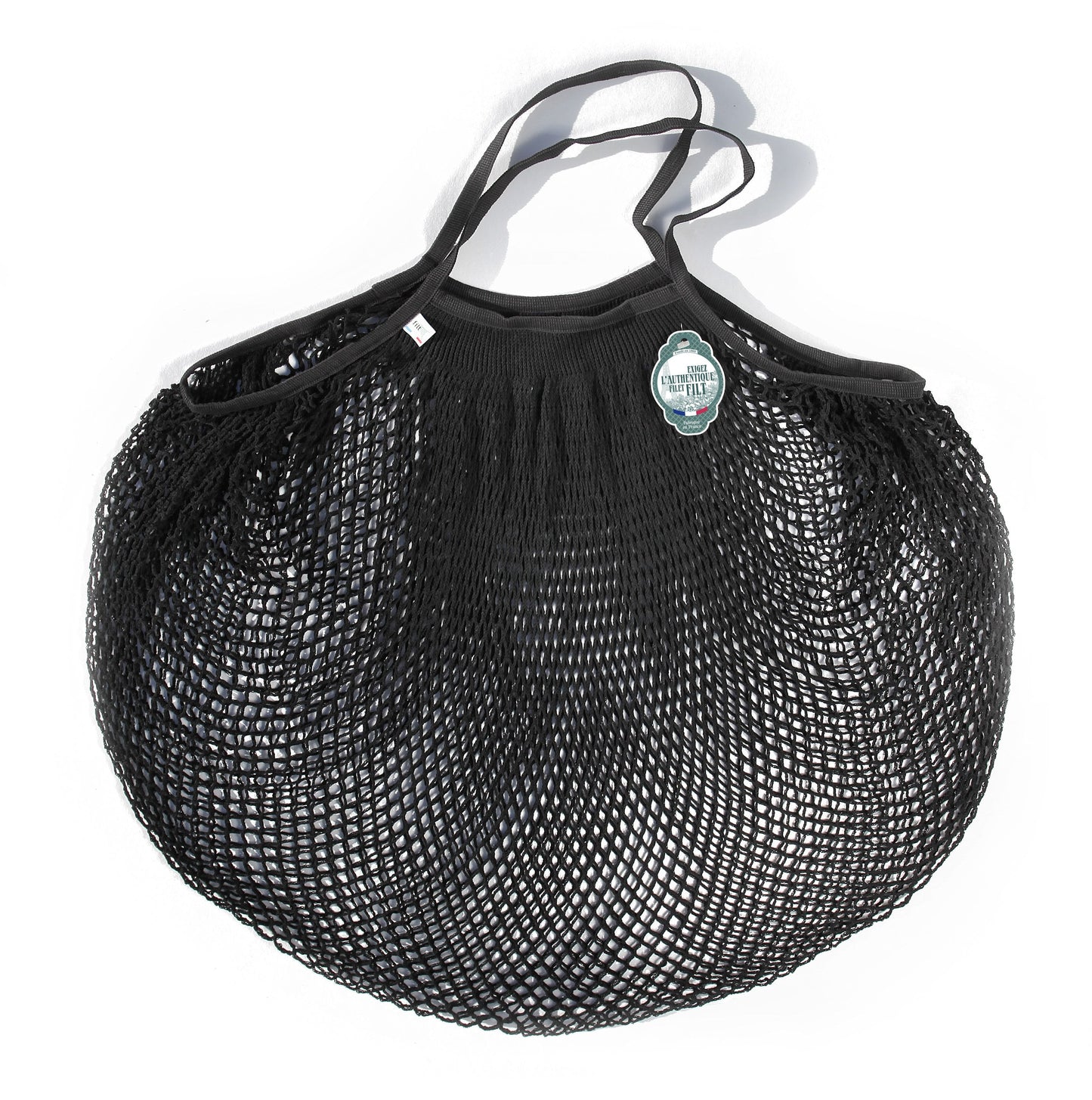 Filt Black Cotton Shopper Large-230NOIR