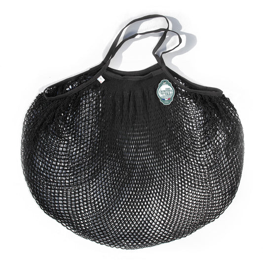 Filt Black Cotton Shopper Large-230NOIR