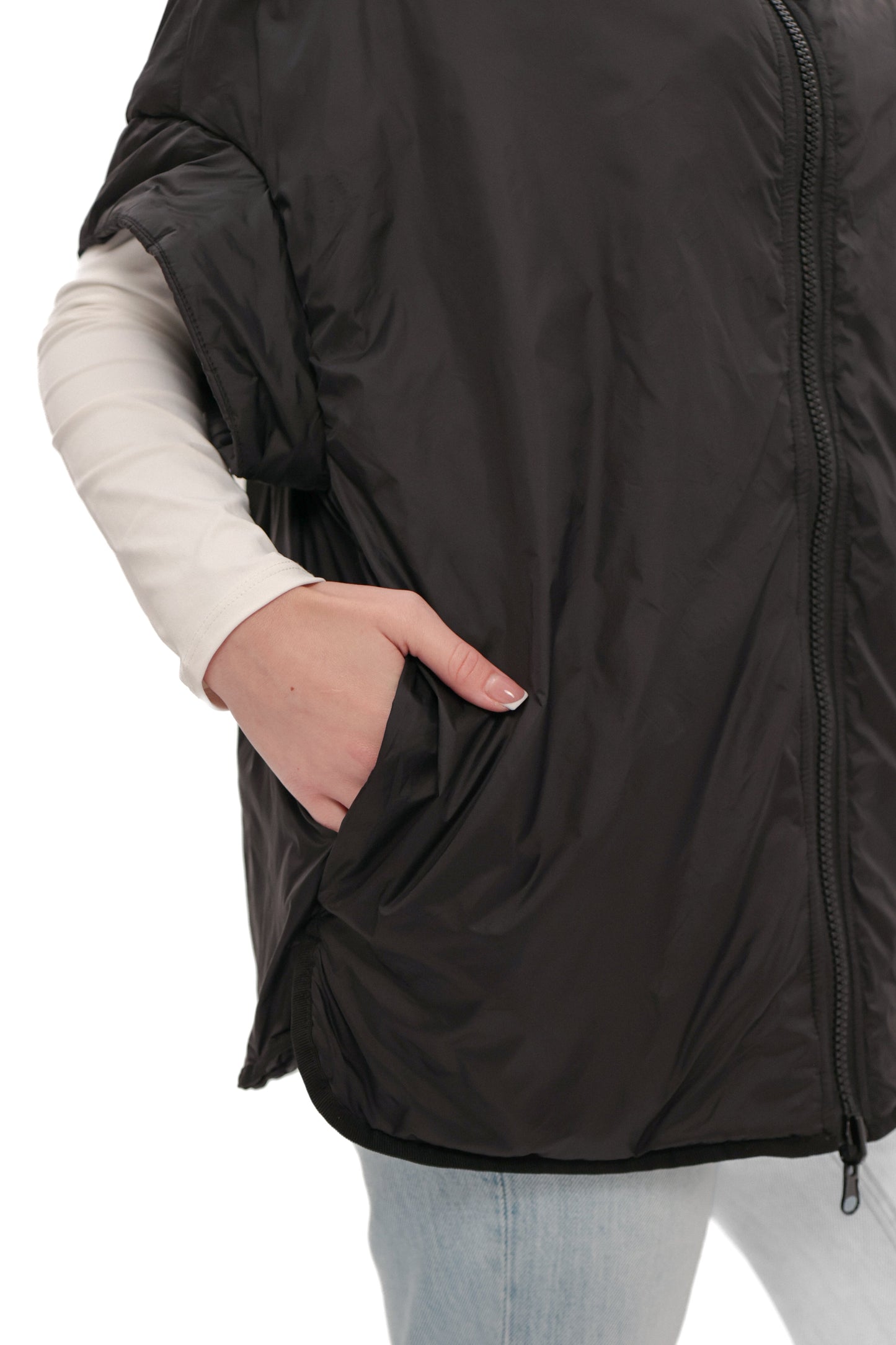 ⇆ Reversible 2 in 1 Loft Vest in Black