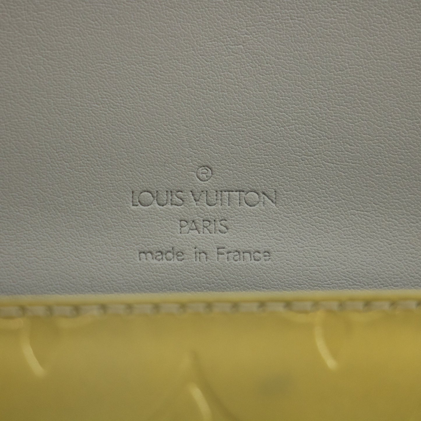 Louis Vuitton Yellow Monogram Vernis Thompson Street Shoulder Bag #2399