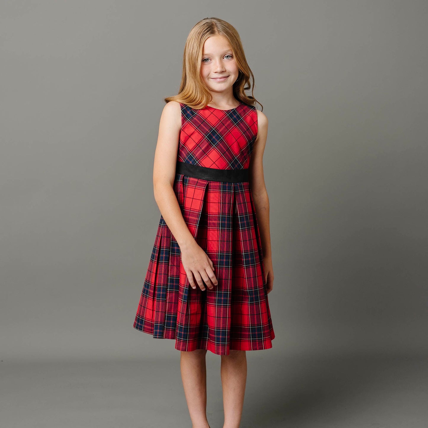 Organic Pleated Party Dress