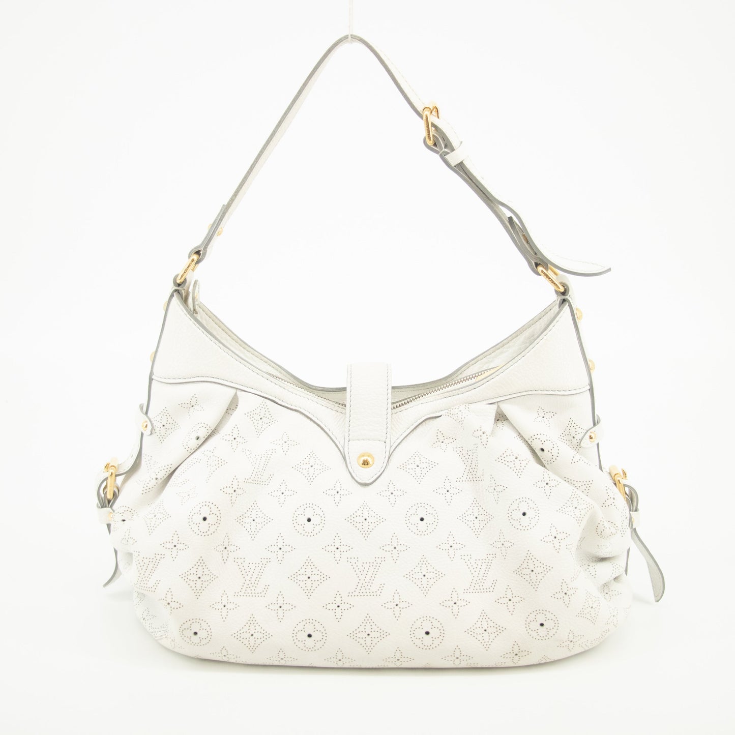 Louis Vuitton Ivory Monogram Mahina XS Shoulder Bag #2402