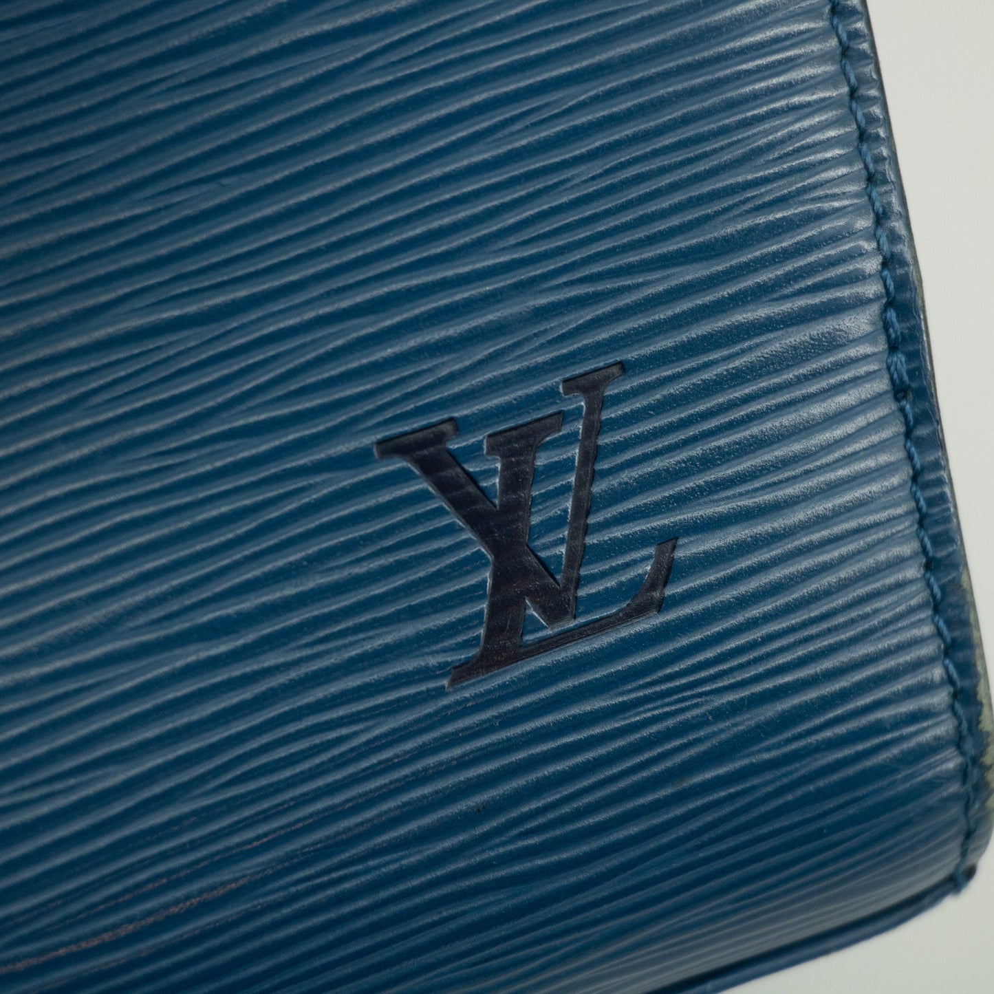 Louis Vuitton Blue Epi Pont Neuf Tote Bag #2450